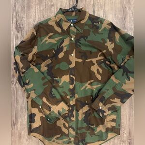 Ralph Lauren Camouflage Shirt Jacket